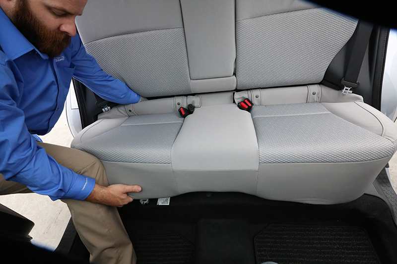 2018 Subaru Forester Rear Sear Removal Coverking Support - 2018 Subaru Xv Crosstrek Seat Covers